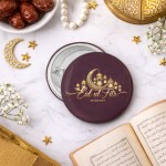 Pin Bros Peniti Buttons Edisi Eid Mubarak Size 58mm [ Back Cover Metal ]